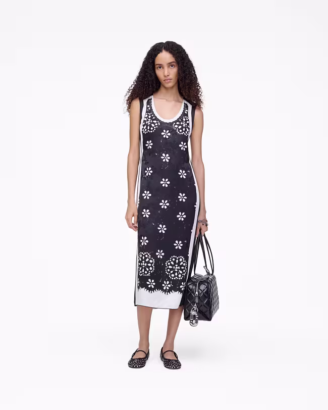 MARC JACOBS Trompe L'Oeil Eyelet Dress