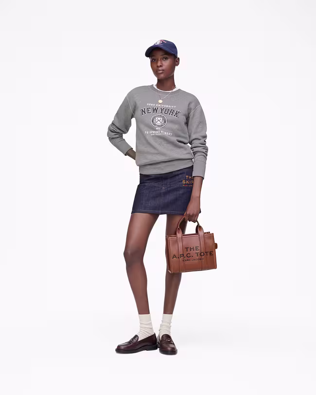MARC JACOBS The A.P.C. X Marc Jacobs Shrunken Ny Crewneck