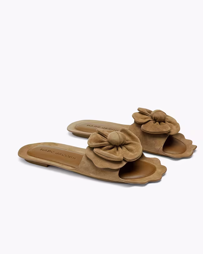 MARC JACOBS The Suede Daisy Sandal