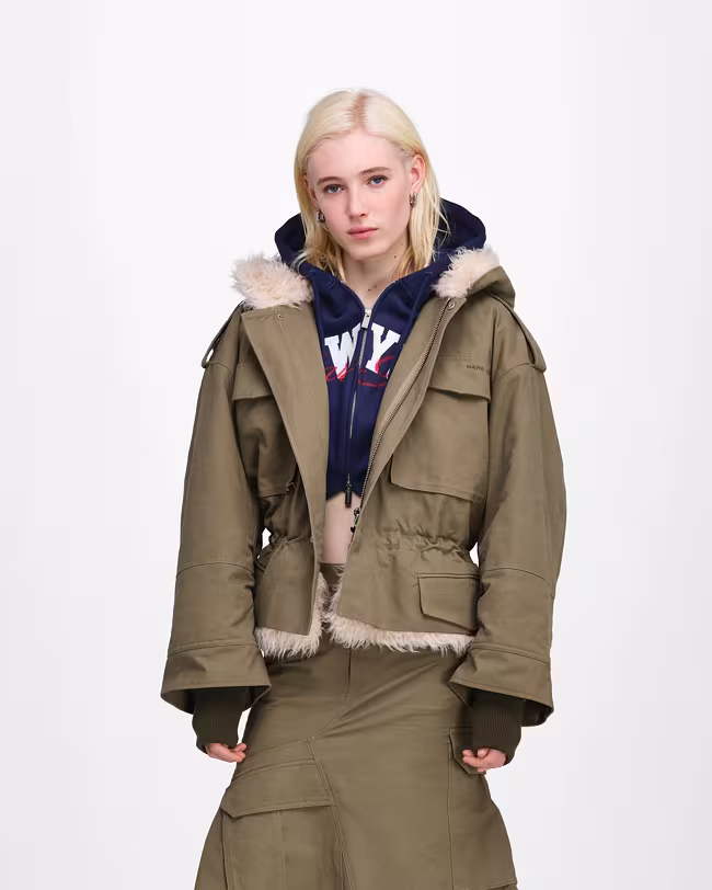 MARC JACOBS Cropped Cargo Parka