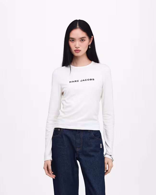 MARC JACOBS Bow Logo Longsleeve