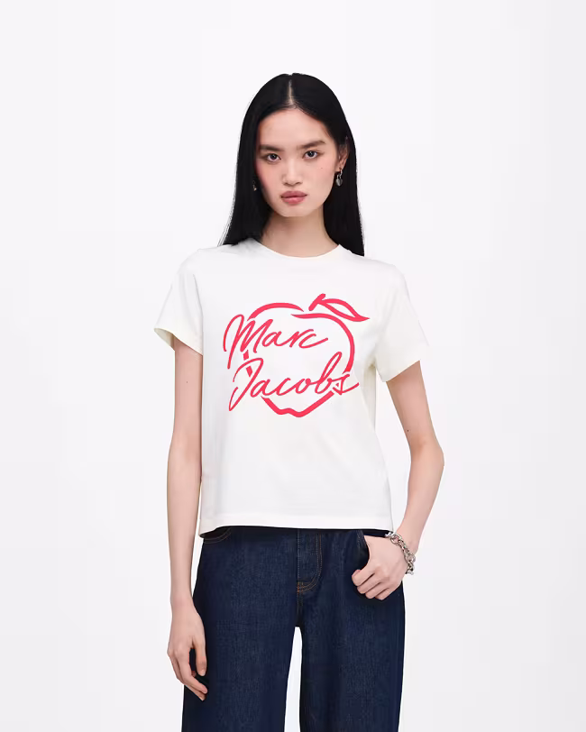 MARC JACOBS Apple Logo Femme Tee