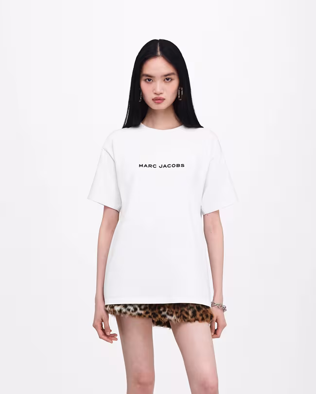 MARC JACOBS Bow Logo Oversized Tee