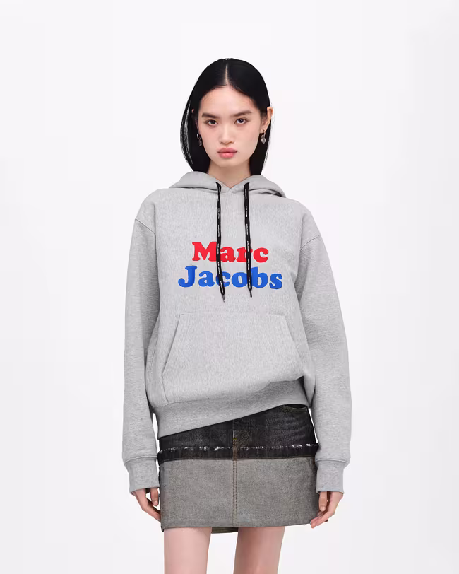 MARC JACOBS Canal St Logo Oversized Hoodie