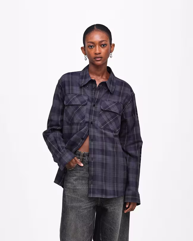 MARC JACOBS Plaid Flannel Shirt