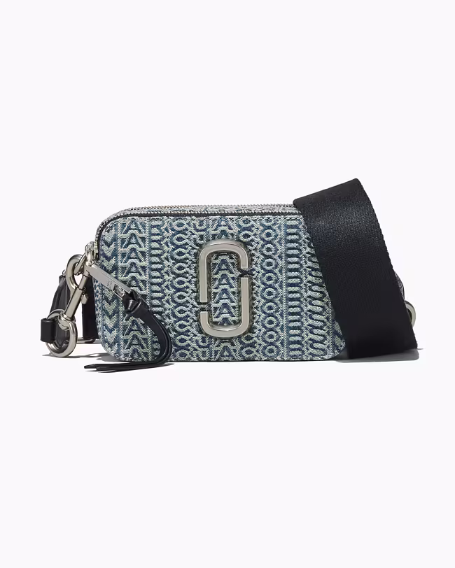 MARC JACOBS The Washed Monogram Denim Snapshot