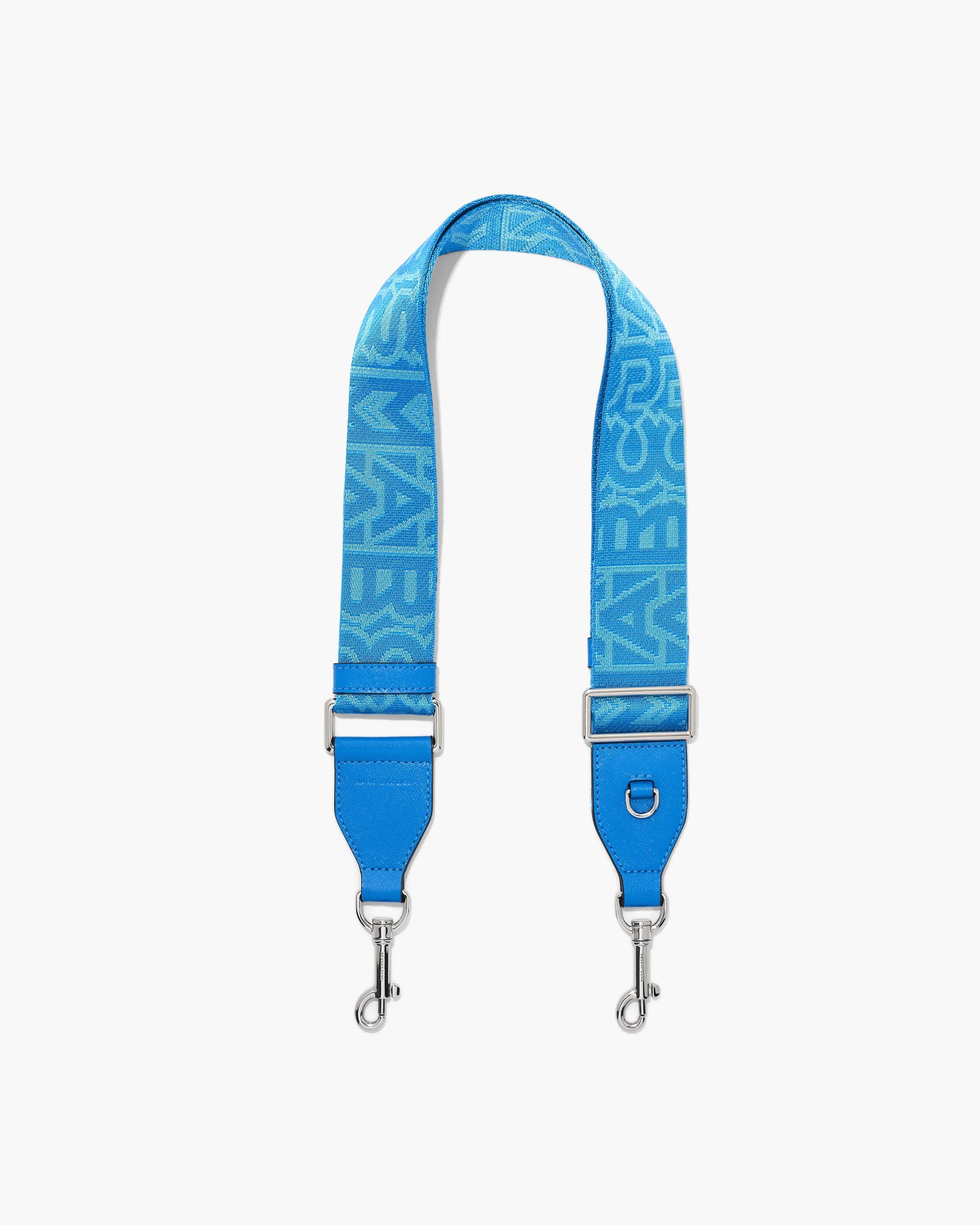 MARC JACOBS Marc Jacobs The Monogram Utility Webbing Strap in Pool Multi