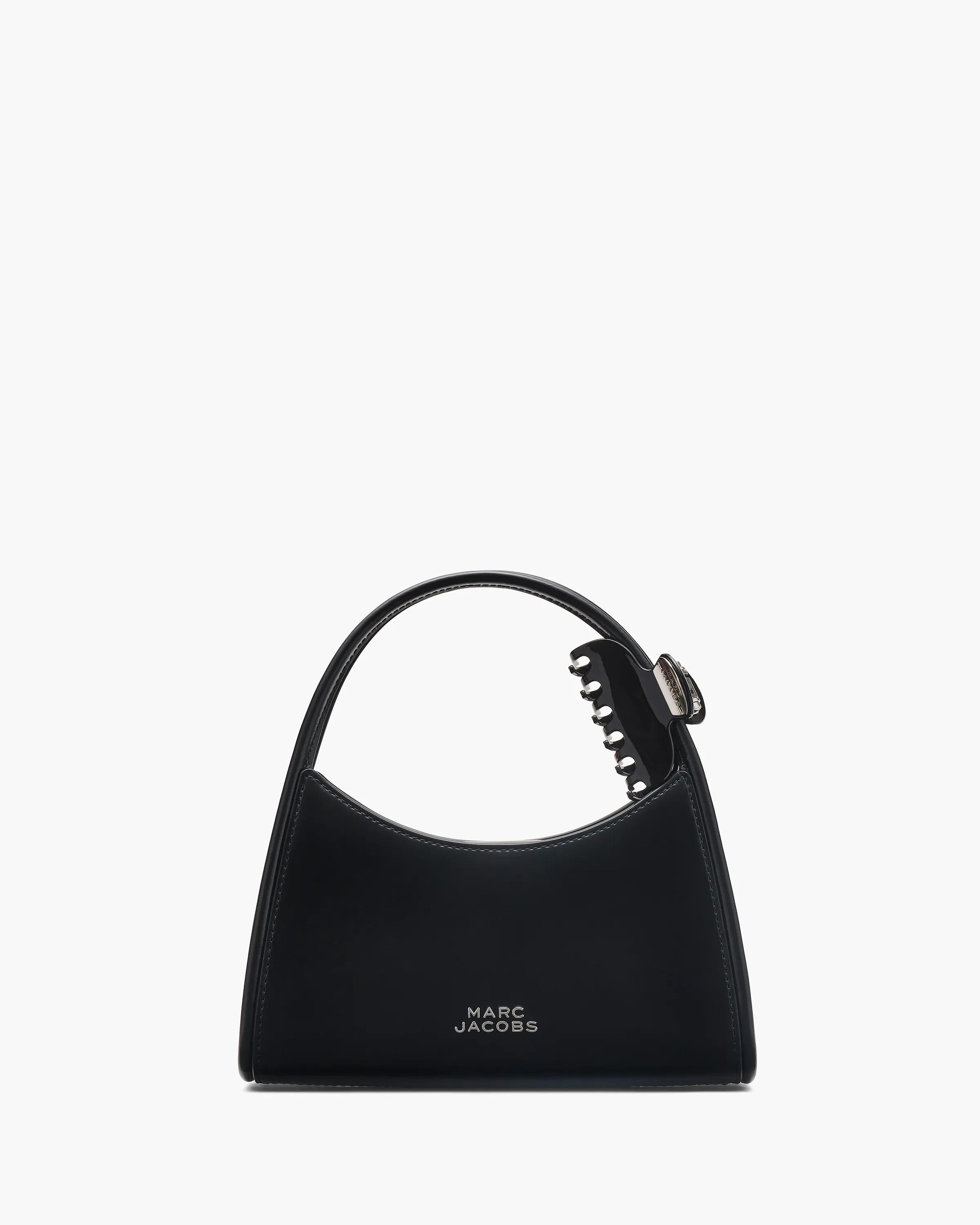 MARC JACOBS Marc Jacobs The Glam Claw Clip Crossbody Bag in Black
