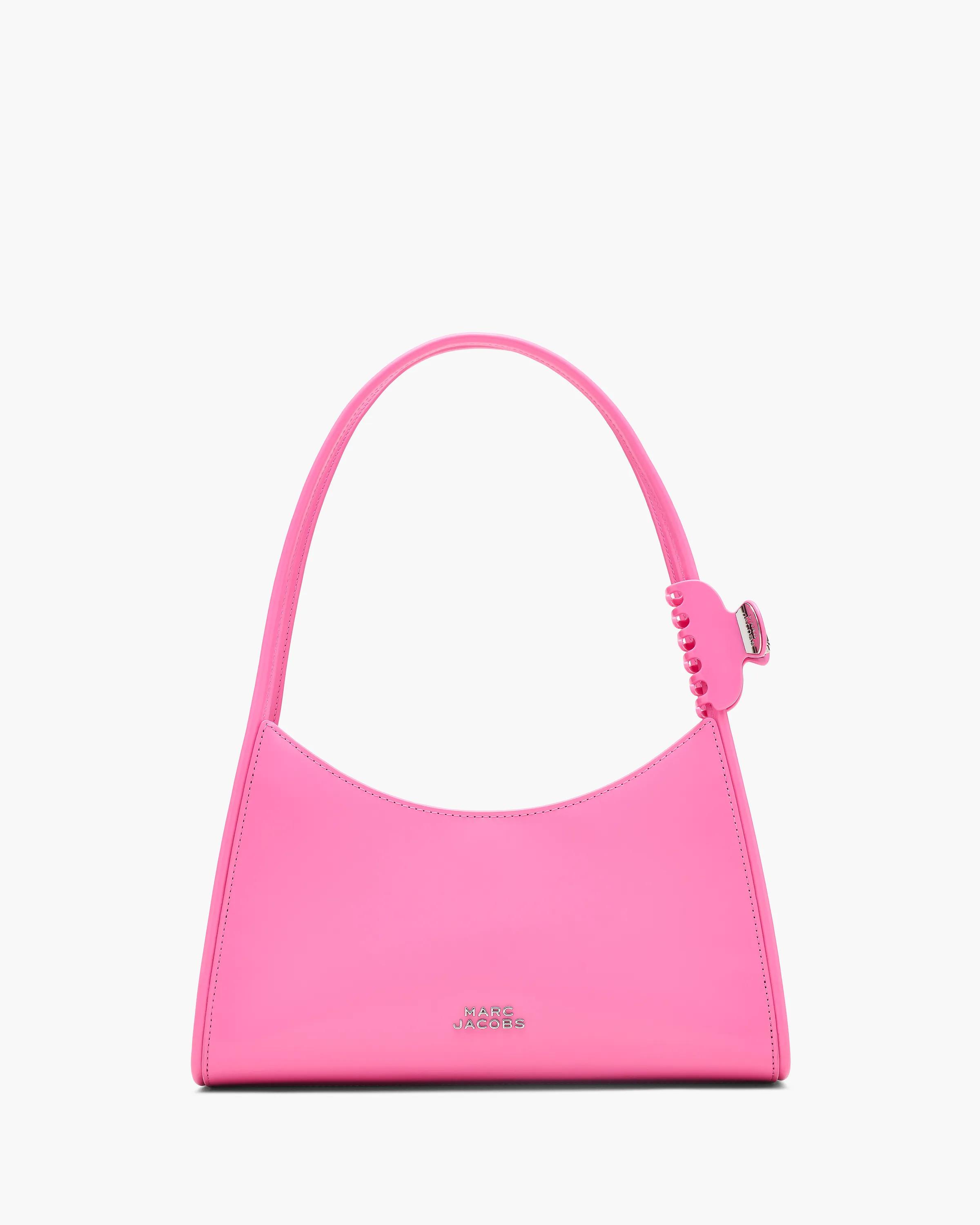 MARC JACOBS Marc Jacobs The Glam Claw Clip Shoulder Bag in Bow Pink