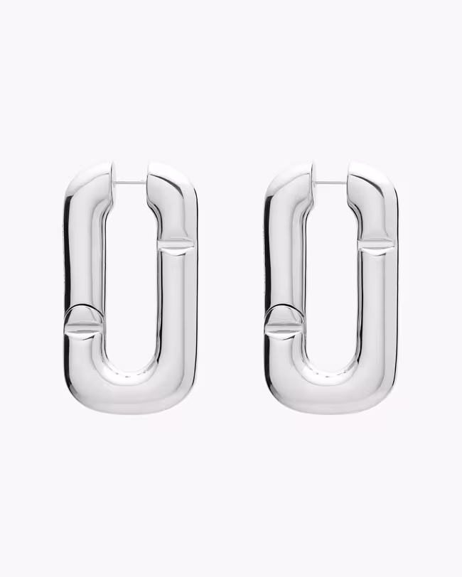 MARC JACOBS Pop J Marc Hoop Earrings