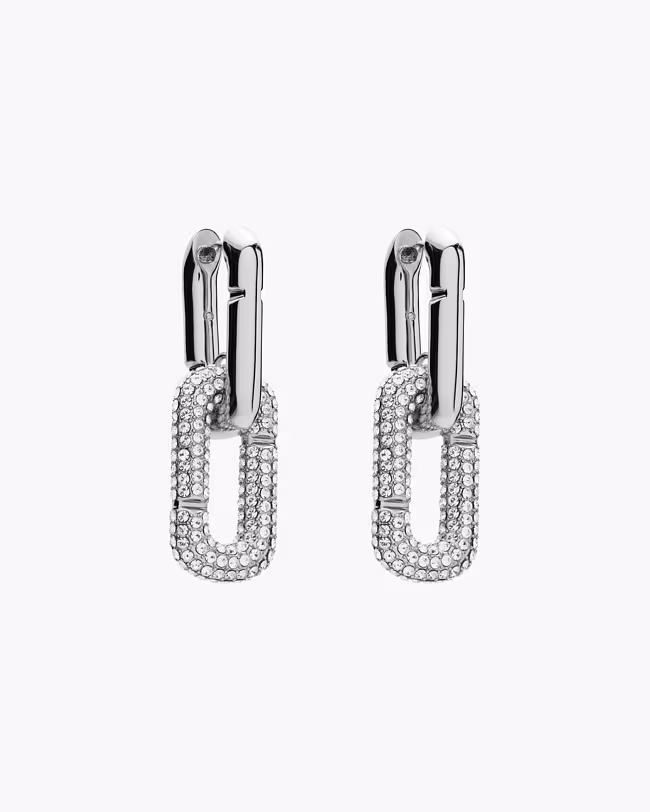 MARC JACOBS The Pop J Marc Pave Drop Earring