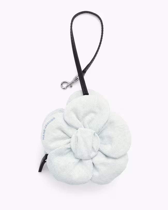 MARC JACOBS The Daisy Denim Pouch Bag Charm