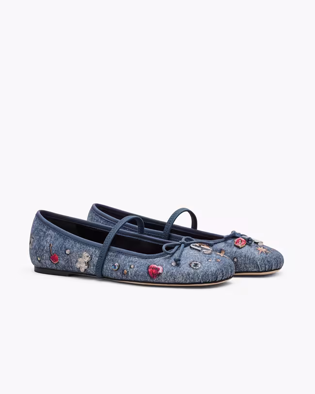 MARC JACOBS The Trinket Charm Sabrina Ballerina