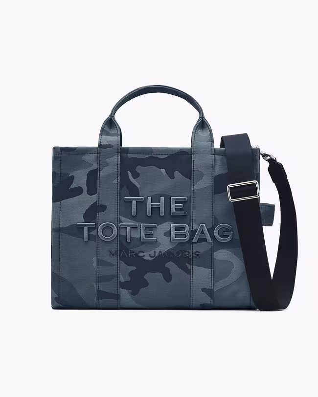 MARC JACOBS The Camo Jacquard Medium Tote Bag