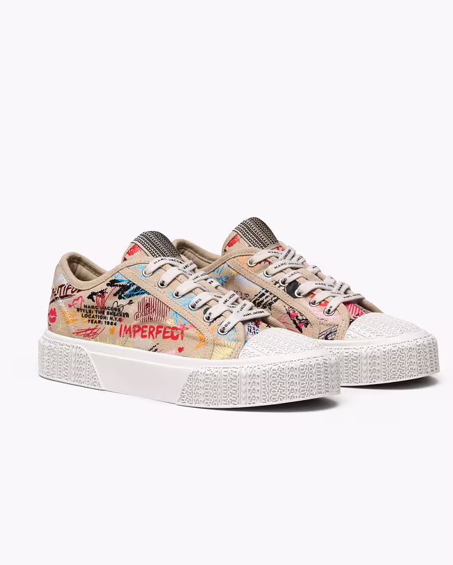 MARC JACOBS The Punk Scribble Sneaker
