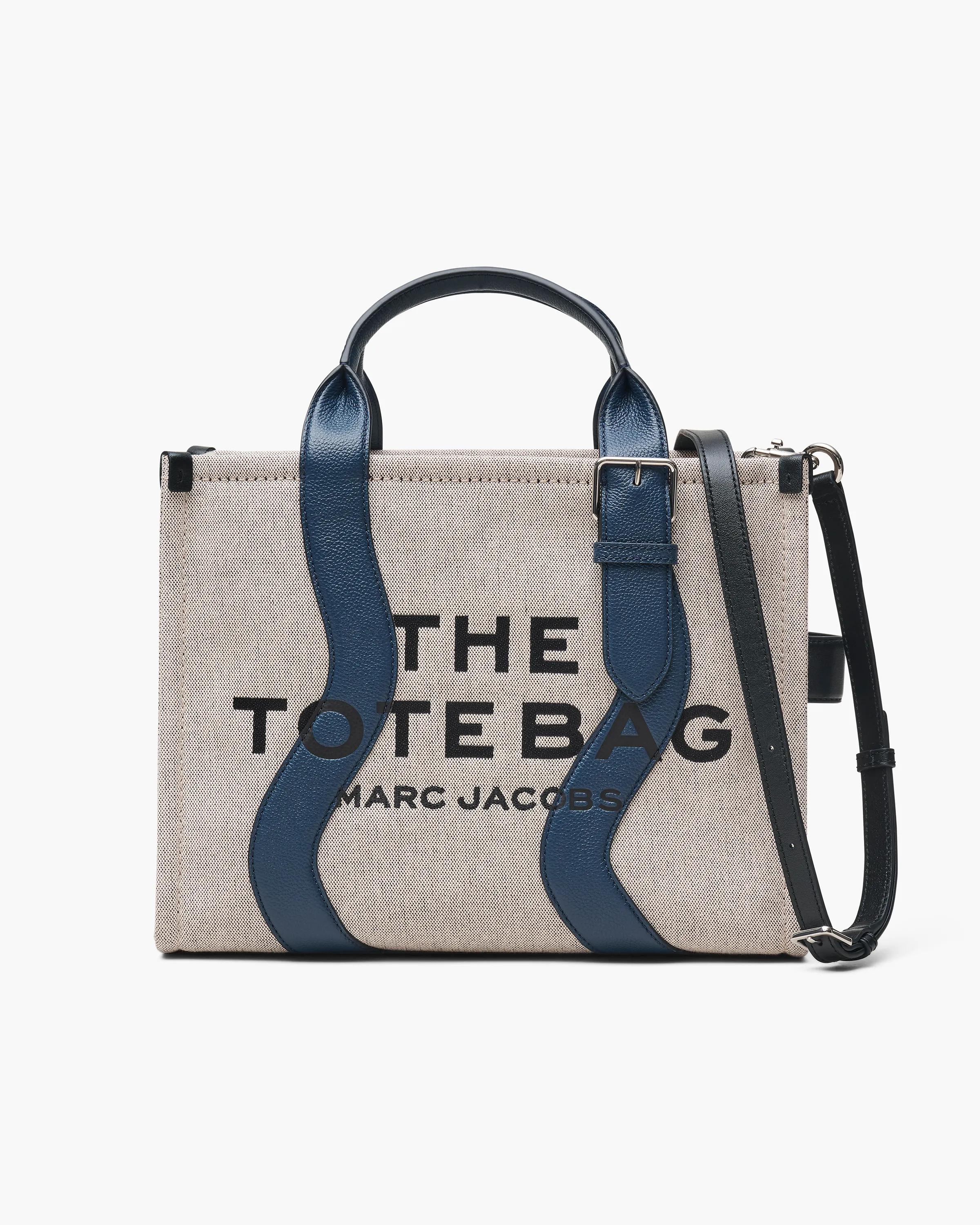 MARC JACOBS Marc Jacobs The Wavy Canvas Medium Tote Bag