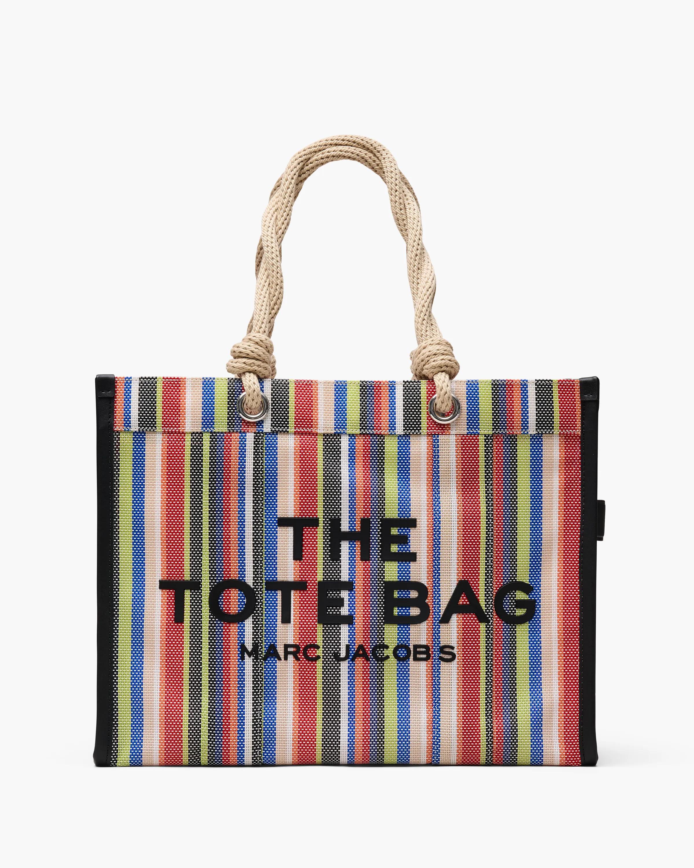 MARC JACOBS Marc Jacobs The Stripe Mesh Large Tote Bag