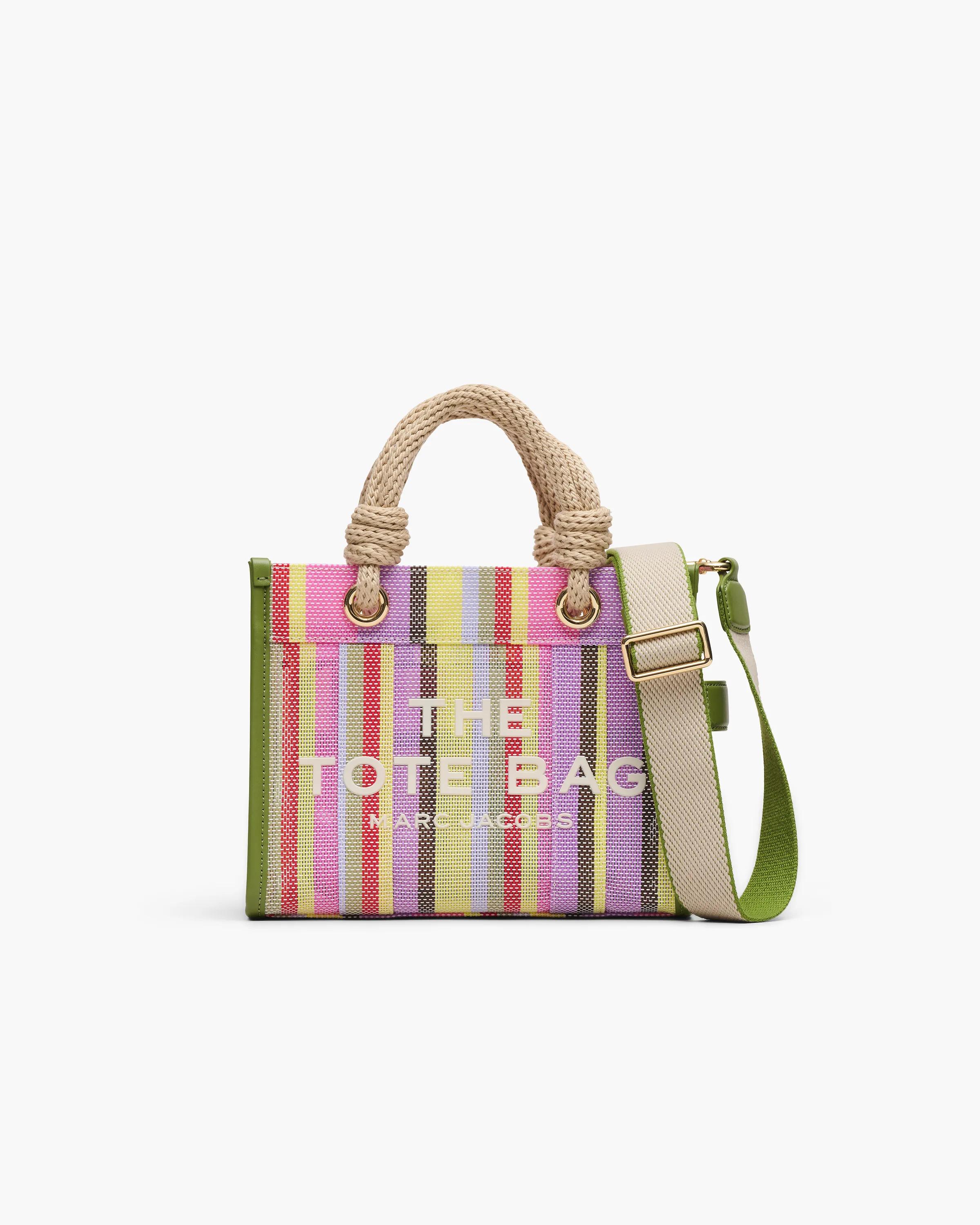 MARC JACOBS Marc Jacobs The Stripe Mesh Small Tote Bag