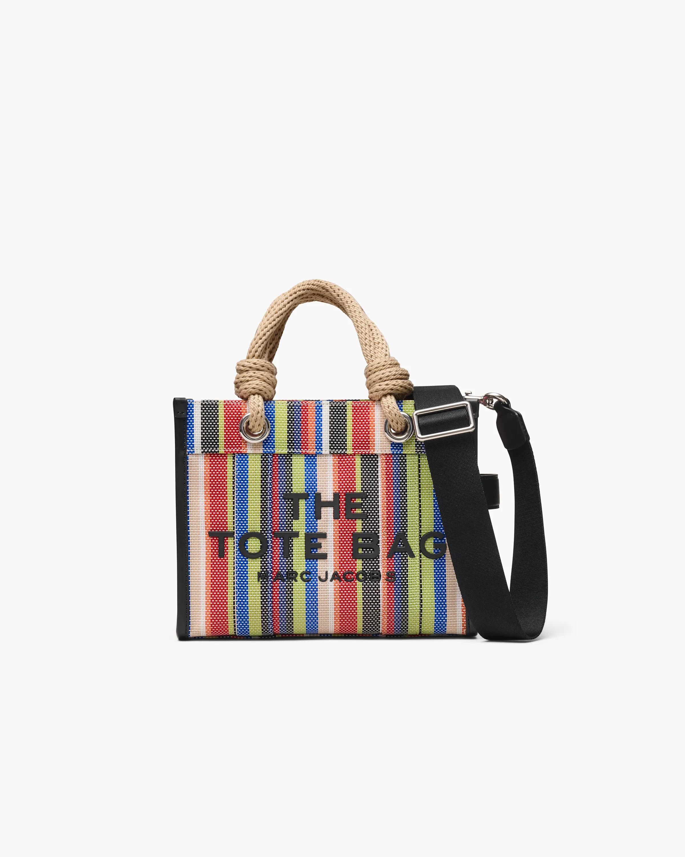 MARC JACOBS Marc Jacobs The Stripe Mesh Small Tote Bag