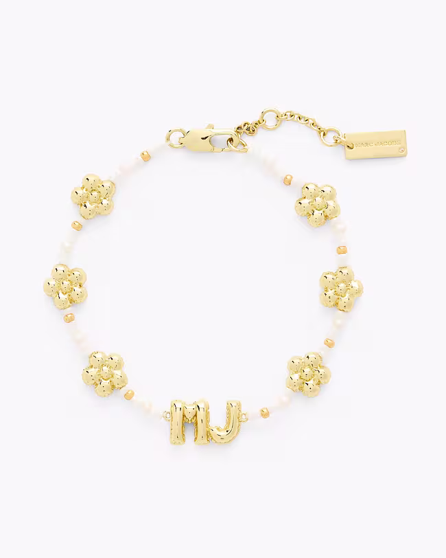 MARC JACOBS The Beaded Mj Balloon Bracelet
