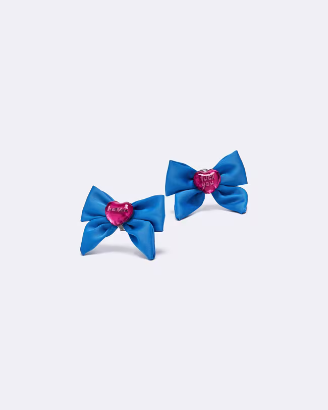 MARC JACOBS Heart Bow Earrings