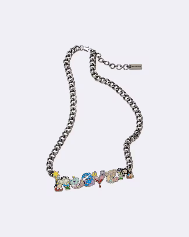 MARC JACOBS Characters Nameplate Necklace