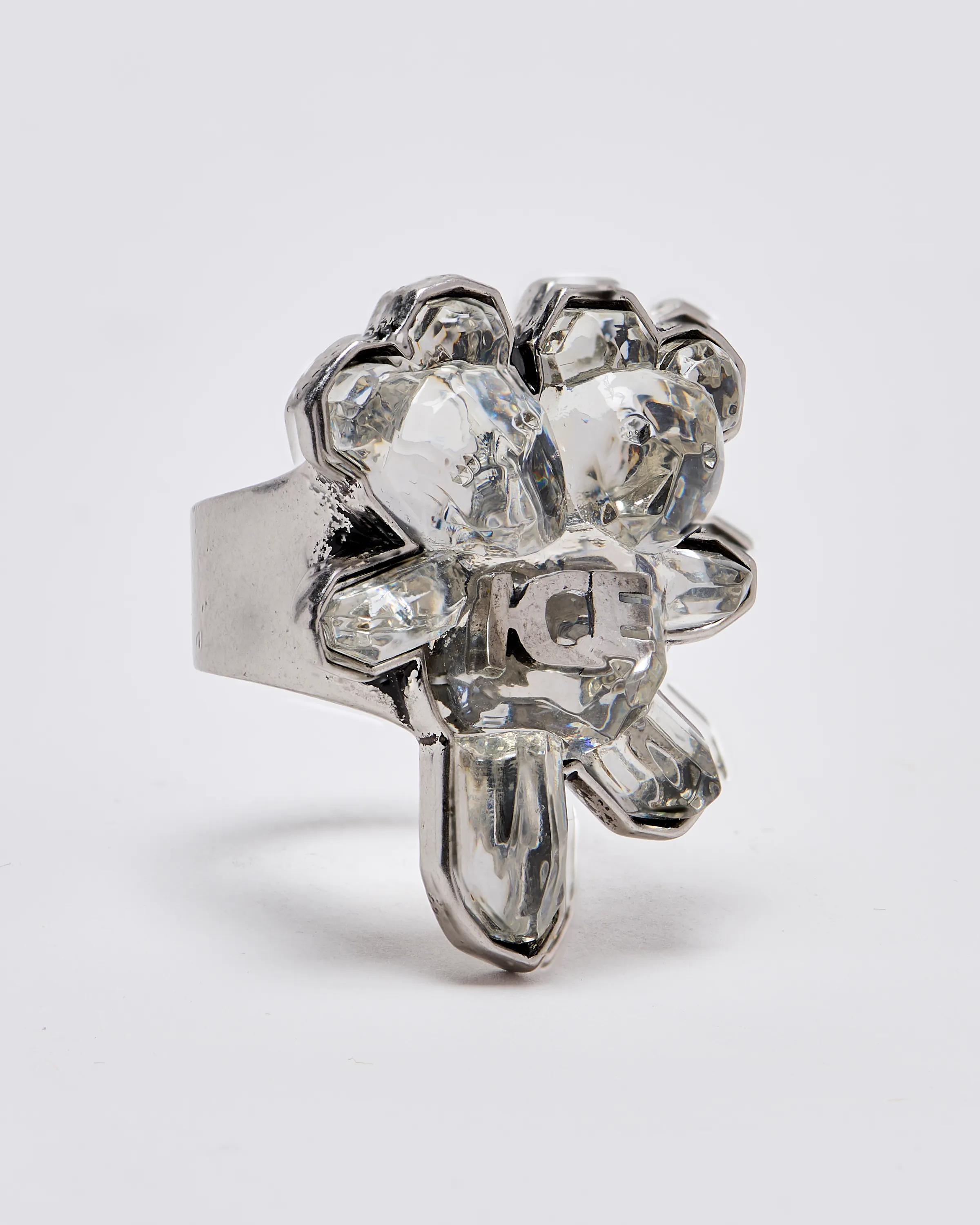 MARC JACOBS Marc Jacobs Ice Studios Double Headed Teddy Ring