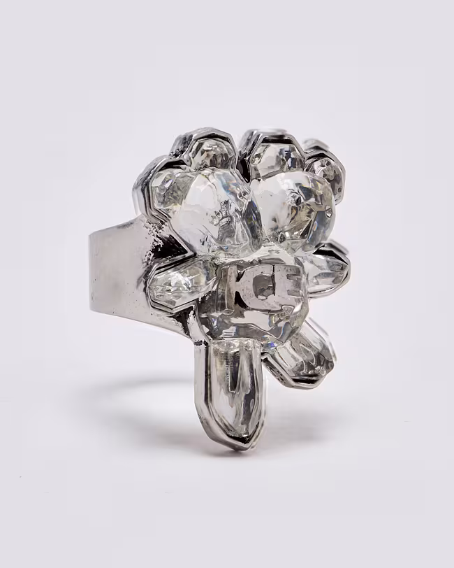 MARC JACOBS Ice Studios Double Headed Teddy Ring