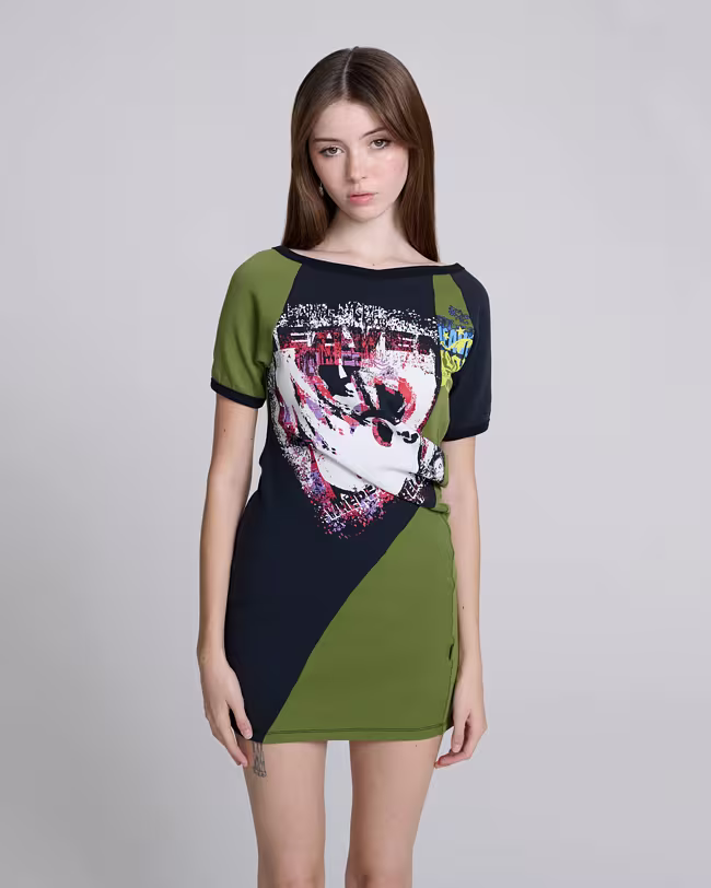 MARC JACOBS Twisted Tee Dress