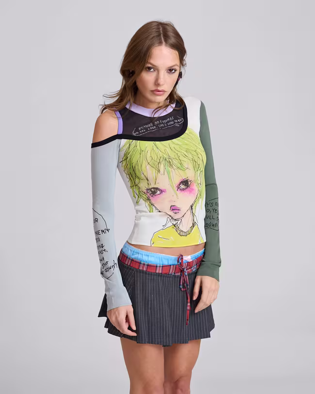 MARC JACOBS Eri Wakiyama Layered Sweater
