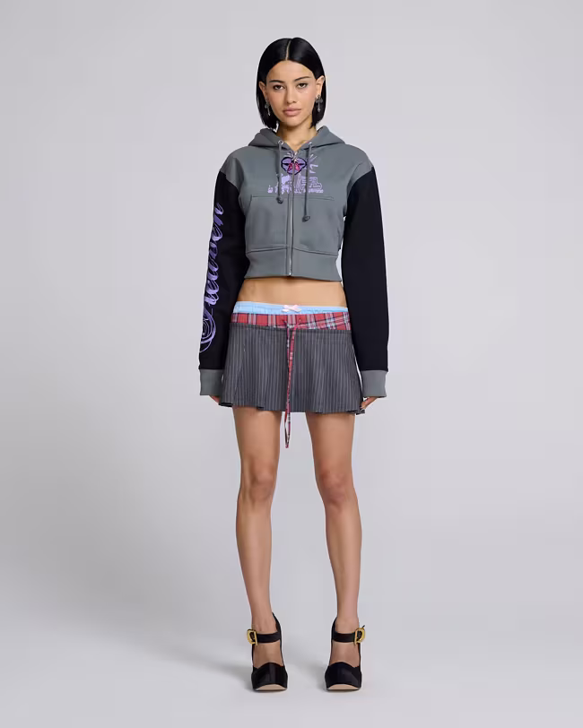 MARC JACOBS Take My Heart Zip-Up Hoodie
