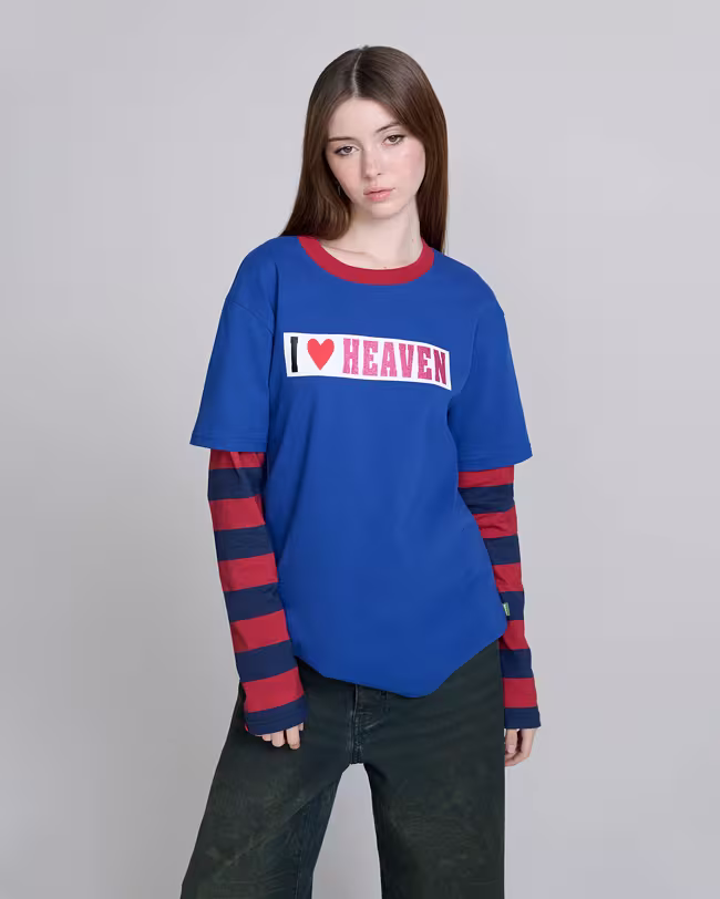 MARC JACOBS I <3 Heaven Layered Longsleeve