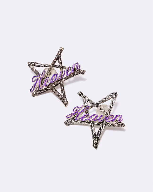 MARC JACOBS Pentagram Earrings