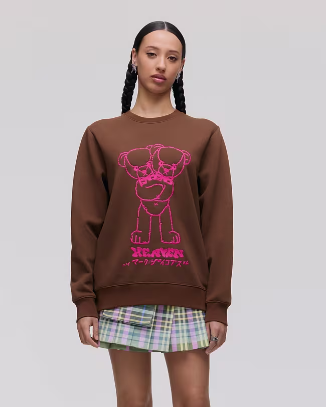 MARC JACOBS Angry Teddy Sweatshirt