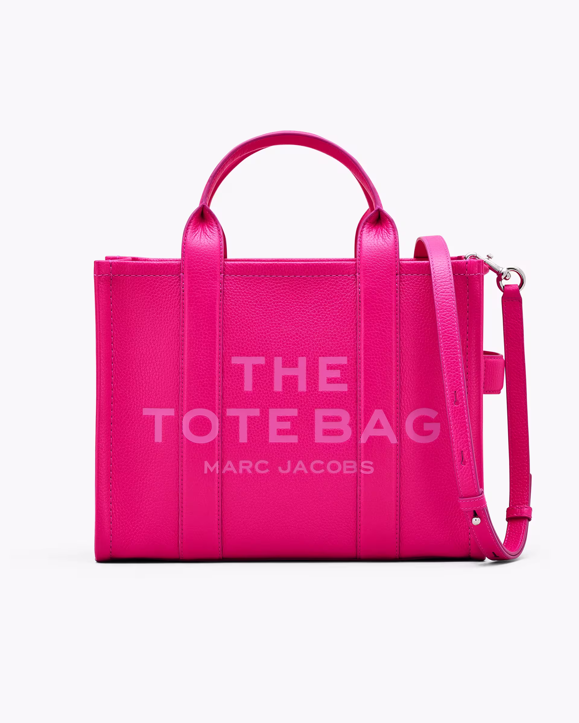 The Leather Medium Tote Bag in Kiwi